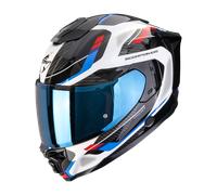 Scorpion EXO-1500 Air Sleek Motorrad Integralhelm weiß-rot-blau L