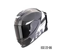 Integralhelm Scorpion EXO R1 Evo Carbon Air Rally black-white , XL XL black white