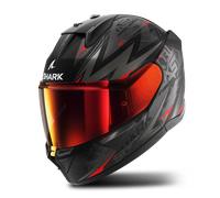 Shark D-Skwal 3 Blast-R Helm, schwarz/grau/rot, L (59/60), KAR