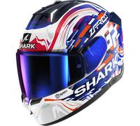 SHARK Integralhelm Skwal i3 Replica Zarco White / Violet / Blue L