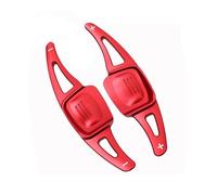 Interieurleisten Für VW Für Tiguan MK2 Für Golf 7/8 Für Alltrack MK7/8 Für T-Cross Für Passat B8 Für GTI Lenkrad-Schaltwippen-Verlängerung Innenausstattung Streifen(Rot)