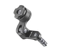 INTERPHONE - Quiklox Anschluss für Lenkschaft Durchmesser 13/25,4mm - QUIKLOX Modular System - Motorrad Handyhalter - Einstellbar 360° Horizontal 90° Vertikal - Schnellverschlusshaken