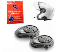 Bluetooth-Freisprecheinrichtung Interphone CellularLine TOUR HD Twin Pack 2 Stk