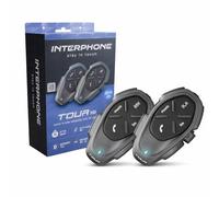 Bluetooth-Freisprecheinrichtung Interphone CellularLine TOUR HD Twin Pack 2 Stk