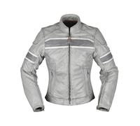 Modeka Iona Lady Lederjacke hellgrau 40