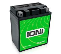 IONI IB14L-A2 12V 14Ah AGM Batterie kompatibel mit YB14L-A2 versiegelt/wartungsfrei Motorradbatterie