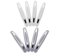 Ipetboom 8 Stück Türkantenschutz Auto Pvc Antikollisionsleisten Selbstklebend Universell Passend Witterungsbeständig Kratzfest Seitenschutz für Autotüren Pkw Suv