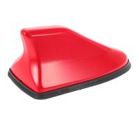 Ipetboom Haifischflossen Autoantenne Rot Universelle Dachantenne mit Verbesserter Radiosignalabdeckung Wetterfeste Auto Haifischantenne zur Fahrzeugdekoration