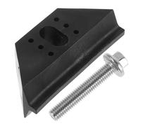 Ipetboom Kfz Batteriehalter Satz Universelle Batterieklemme aus Stahl mit Wasserdichtem Kabel und Sicherer Befestigung für Auto und Suv