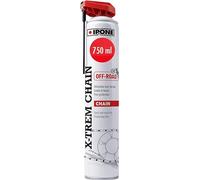IPONE - X-Trem Chain Off-Road Kettenspray für Geländemotorräder - 750ml Sprühflasche mit Spezial-Zerstäuberkopf - Schmutzabweisend - Beweglicher Präzisions-Sprühkopf