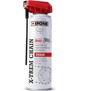 IPONE - X-Trem Chain Road Kettenspray für Straßenmotorräder - Langanhaltender Schutz bis 800km - Flächendeckende Zerstäubung - 250ml Sprühflasche mit Spezial-Zerstäuberkopf