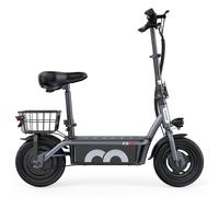 iScooter 45 km/h 60 km Reichweite 1000 W Elektroroller mit Sitz und LED-Leuchten