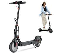 iScooter E Scooter mit Straßenzulassung, ABE Elektroroller Belastung bis 120kg, 30 km Reichweite, LED, 20km/h, 350W Motor, 8,5 Zoll Wabenreifen,Duales Bremssystem E Roller für Erwachsene