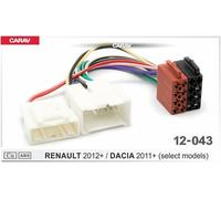 ISO Radiokabel Adapter passend Dacia STEPWAY DUSTER SANDERO LOGAN DOKKER