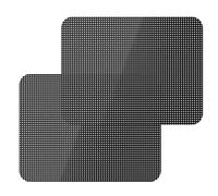 iSpchen 2 Stück Autofolie Auto Sonnenschutz Baby Fensterfolie Selbstklebend Sonnenschutzfolie Sichtschutzfolie Autofenster Scheibentönungsfolie Tönungsfolie Scheibenfolie PVC aufkleber