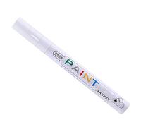 iSpchen Auto Lackstift Reparaturstift Wasserdichter Kratzerentferner Kratzer zu Entfernen Lackstift Reifenmarker Auto Anti-Kratzer Reparatur Stift für Leichte kratzer langen kratzer,Weiß