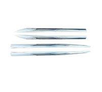 ISTOVO Auto Aufsatz Seitenschweller für Toyota Noah Voxy 90 Series 2022 2023, ABS Karosserie Seitenleiste Türleisten Seitenleisten Auto Zierleiste Selbstklebend 4Stück,Abs Chrome-normal