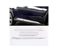 ISTOVO Auto Aufsatz Seitenschweller für Toyota RAV4 RAV 4 2019-2023, ABS Karosserie Seitenleiste Türleisten Seitenleisten Auto Zierleiste Selbstklebend 4Stück,Style-a-normal