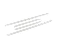 ISTOVO Auto Aufsatz Seitenschweller für Toyota RAV4 (XA50) 2019 2020 2021 2022, ABS Karosserie Seitenleiste Türleisten Seitenleisten Auto Zierleiste Selbstklebend 4Stück,Pearl White-normal