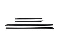 ISTOVO Auto Aufsatz Seitenschweller für Toyota RAV4 (XA50) 2019 2020 2021 2022, ABS Karosserie Seitenleiste Türleisten Seitenleisten Auto Zierleiste Selbstklebend 4Stück,Black-normal