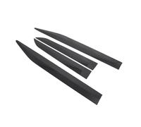 ISTOVO Auto Aufsatz Seitenschweller für Toyota Rush 2018 2019 2020 2021 2022 2023 2024, ABS Karosserie Seitenleiste Türleisten Seitenleisten Auto Zierleiste Selbstklebend 4Stück