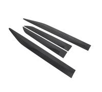 ISTOVO Auto Aufsatz Seitenschweller für Toyota Rush 2018-2020 2021 2022 2023 2024, ABS Karosserie Seitenleiste Türleisten Seitenleisten Auto Zierleiste Selbstklebend 4Stück