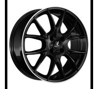 itWheels Kira Gloss Black Alufelge 18 Zoll ET38 4x108 ML63,4