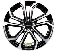 itWheels Alufelge Ella Glanzschwarz Poliert 8x18 Zoll ET45 5x112 ML57,1