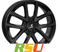 Alufelge itWHEELS MIRA Einteilig Gloss Black 6.50 x 16 ET 40.00 5x100.00
