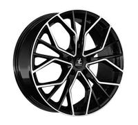 itWheels Alufelge Tiara 8x18" Glanzschwarz Poliert ET40 5x114,3 ML73,1