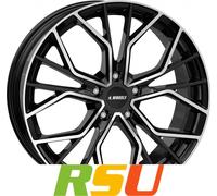 tyremotive GmbH Alufelge itWheels Tiara Glanzschwarz Poliert 8x19 Zoll ET40 5x114,3 ML73,1