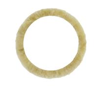 IWH Lenkradbezug (L x B x H) 350 x 350 x 40mm Echtes Lammfell Beige 35 - 41cm