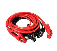 IWH - 6m Starthilfekabel Alu-Kupfer 50 mm² | Profi Starterkabel für 12- & 24 Volt Batterien | Auto Starterkabel für PKW & LKW Batterien | Inhalt: 1x Starthilfekabel; 1x Tasche | Länge: 5m