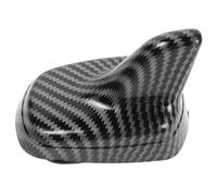 IWOWHERO Auto Haifischantenne Abdeckung für Dach, ABS Schwarz, | Car Roof Decoration, Wasserfestes Abs, Einfache Montage, Stilvolle Optik, Kompatibel für Viele Modelle