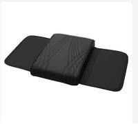 IXITAB Auto Sitz Box Abdeckung Armlehnenkissen Für Volkswagen Amarok Caddy Taro Teramont, Auto Mittelarmlehne überzug Schutz Bezug Armlehne Deckel Innenraum Zubehör,D Black- Storage Bag Style