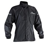 Ixon Compact Damen Motorrad Regenjacke, schwarz, Größe L