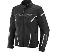 Ixon Striker 2 C wasserdichte Motorrad Textiljacke, schwarz-weiss, Größe 6XL für Männer