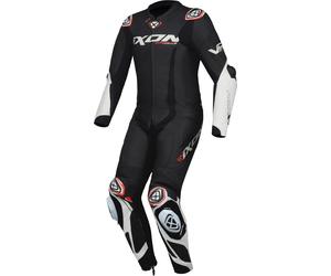Ixon Vortex 3 1-Teiler Motorrad Lederkombi, schwarz/weiß, Größe 3XL