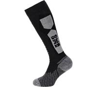 IXS 365 Long Motorrad Socken, schwarz/grau, Größe 39-41