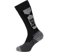 IXS 365 Short Motorrad Socken, schwarz/grau, Größe 36/38