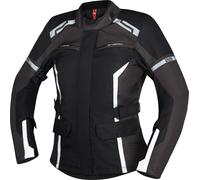 IXS Evans-ST 2.0 Damen Motorrad Textiljacke, schwarz-grau-weiss, Größe L