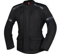 IXS Evans-ST 2.0 wasserdichte Touren Motorrad Textiljacke, schwarz, Größe 4XL für Männer