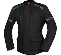 IXS Evans-ST 2.0 wasserdichte Touren Motorrad Textiljacke, schwarz, Größe 4XL für Männer