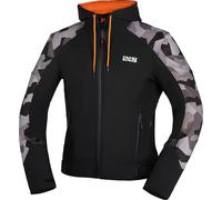 IXS Moto Camo Motorrad Textiljacke, schwarz-mehrfarbig, Größe L für Männer