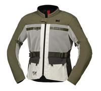 iXS Venture Big Air 1.0 Textiljacke, hellgrau-olivgrün Größe: 5XL