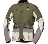 IXS Venture-STX 1.0 wasserdichte Motorrad Textiljacke, grün/grau, Größe S