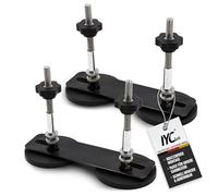 IYC4x4 Sandbleche Offroad Magnethalterung - Anfahrhilfe & Bergehilfe für SUV, 4x4, Camping - Traktionshilfe Auto bei Sand, Schlamm & Schnee - Tragkraft 10 t - Magnethalterung für Sandbleche