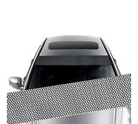 IYOUGSIAS Auto Windschutzscheibe Sonnenvisor Streifen, für Ford Transit Custom 2017 2018 2019 2020 2021 2022 2023 2025 Anti Blendstreifen Fensterscheibe Schutz Schatten Aufkleber,B