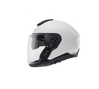J2 Glossy White Motorradhelm (Weiß), XS (53)