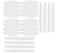 JABBNGD Autotür Griffe Aufkleber, für Ford Transit Courier (B460 B562 2014-2025 2026) Auto Türgriff Schutzfolie Aufkleber Schutz Kratzern Griffmulden Aufkleber Auto Zubehör